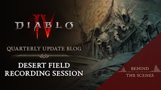 Дизайн звука в Diablo IV — Ежеквартальный отчет о ходе разработки