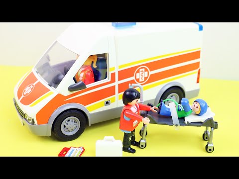 Playmobil City Life Ambulancia FuntoysKids em Português