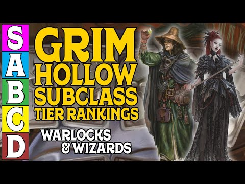 Tier Ranking the Grim Hollow Subclasses: Warlocks & Wizards