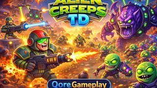 Alien Creeps TD | Epic Tower Defense Strategy Gameplay Walkthrough (Android/iOS)