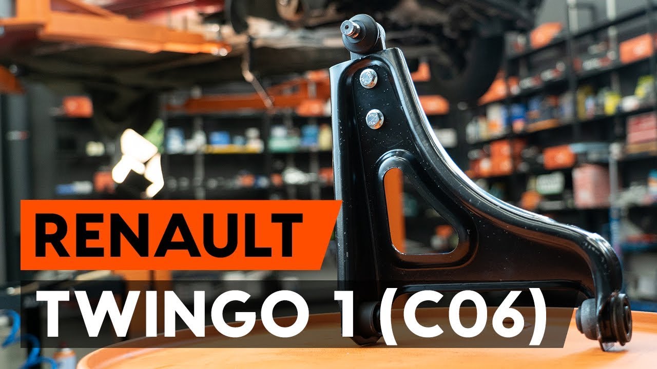 Come cambiare braccio inferiore anteriore su Renault Twingo C06 - Guida alla sostituzione