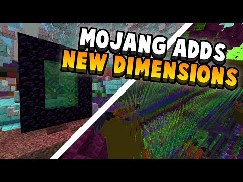 Minecraft Just Added These NEW Dimensions!!!
