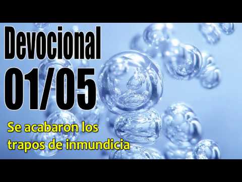Se acabaron los trapos de inmundicia. Devocional John Piper Solid Joys 01/05