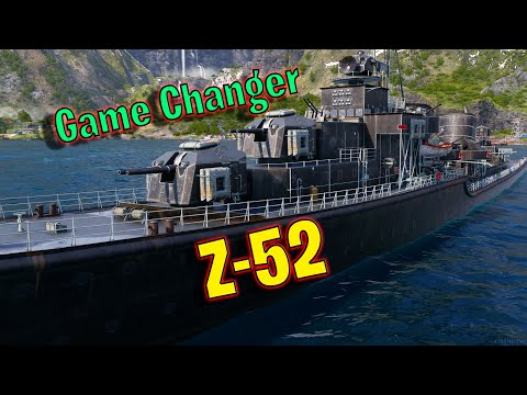 Meet The Z 52! Legendary German Destroyer (World of Warships Legends)