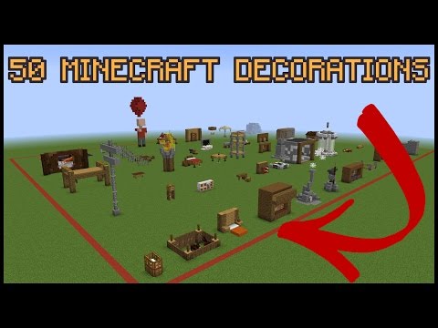 50 Minecraft Decoration Ideas!