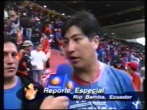 Resumen y reportaje Olmedo 2 Cruz Azul 3 (Copa Libertadores 2001, 27 de febrero)