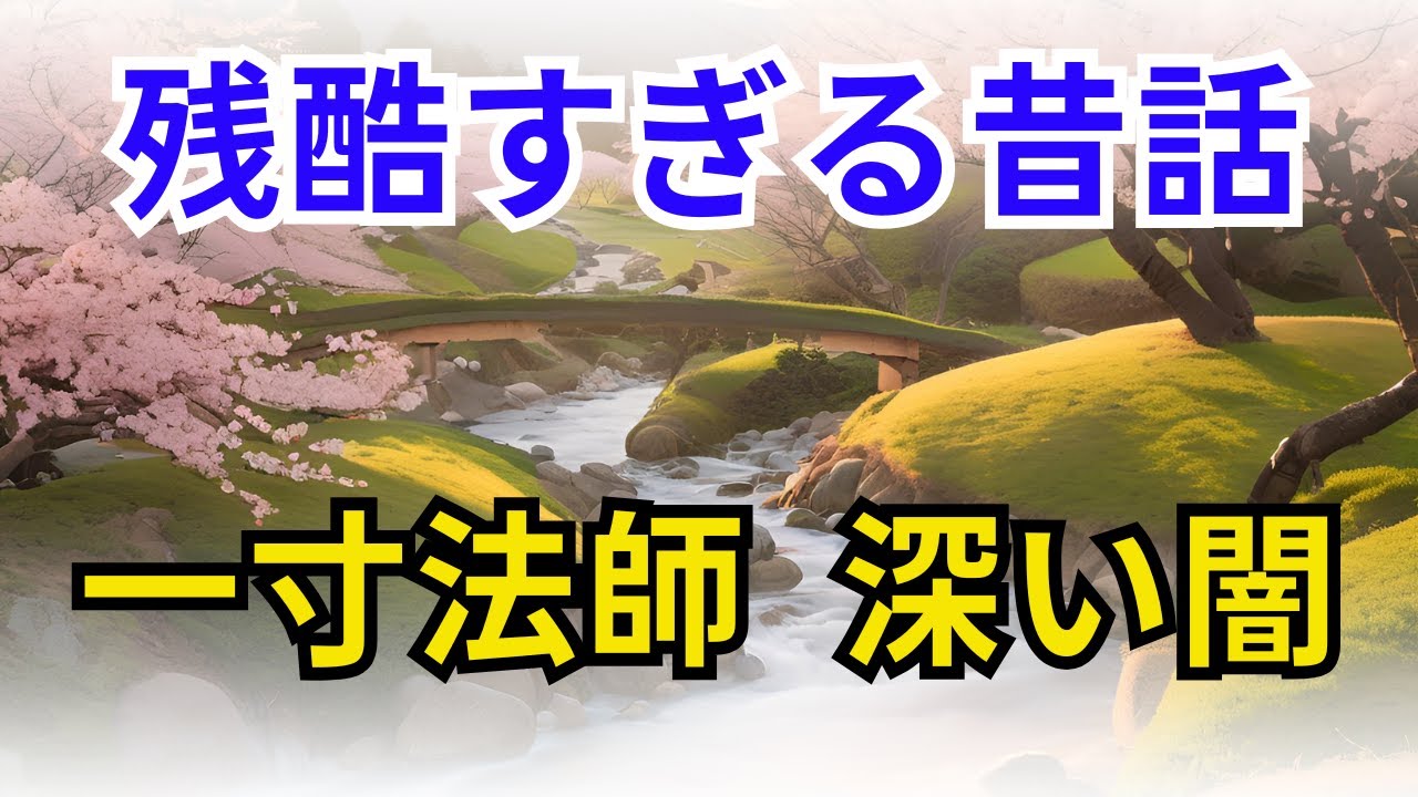 残酷すぎる昔話　一寸法師  深い闇【歴史】