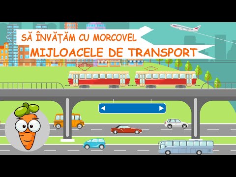 Sa invatam cu Morcovel - Mijloacele de Transport (+Instrumentele, Meseriile, Animalele...) 40 Minute