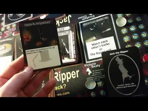 Indietabletop review and how to of Jack the Ripper