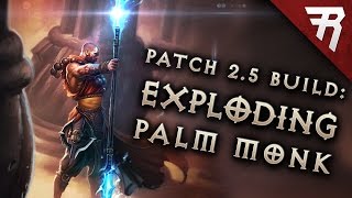 Diablo 3 2.5 Monk Build: Inna Exploding Palm GR 100+ (Guide, PTR, Season 10)