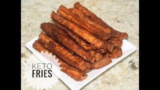 Jicama Fries - Keto French Fries - Low Carb Cooking