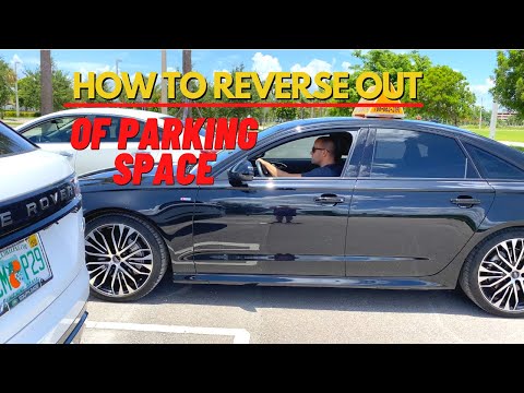 Reverse out of the parking space tutorial for beginners driving class