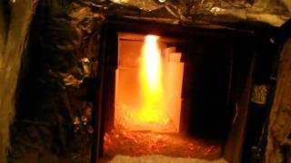 HOME MADE  WOOD GASIFIER BOILER