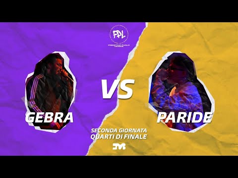 Paride vs Gebra - FPL ( Seconda giornata) - Quarti di finale
