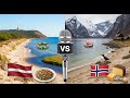 Latvia Vs Norway The Baltic Vs The Nordic Giant