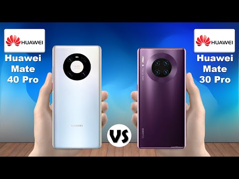 Huawei Mate 40 Pro vs Huawei Mate 30 Pro