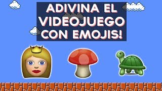 Puedes adivinar estos 10 videojuegos solo viendo los Emojis? Adivina el videojuego con Emojis con este divertido test! ↠↠ ¡No te olvides de suscribirte para no ...