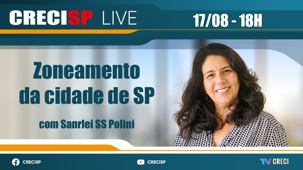 Zoneamento da cidade de SP - Sanrlei SS Polini