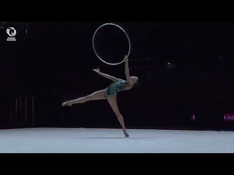 Adi Asya KATZ (ISR) - 2023 Rhythmic European silver medallist hoop