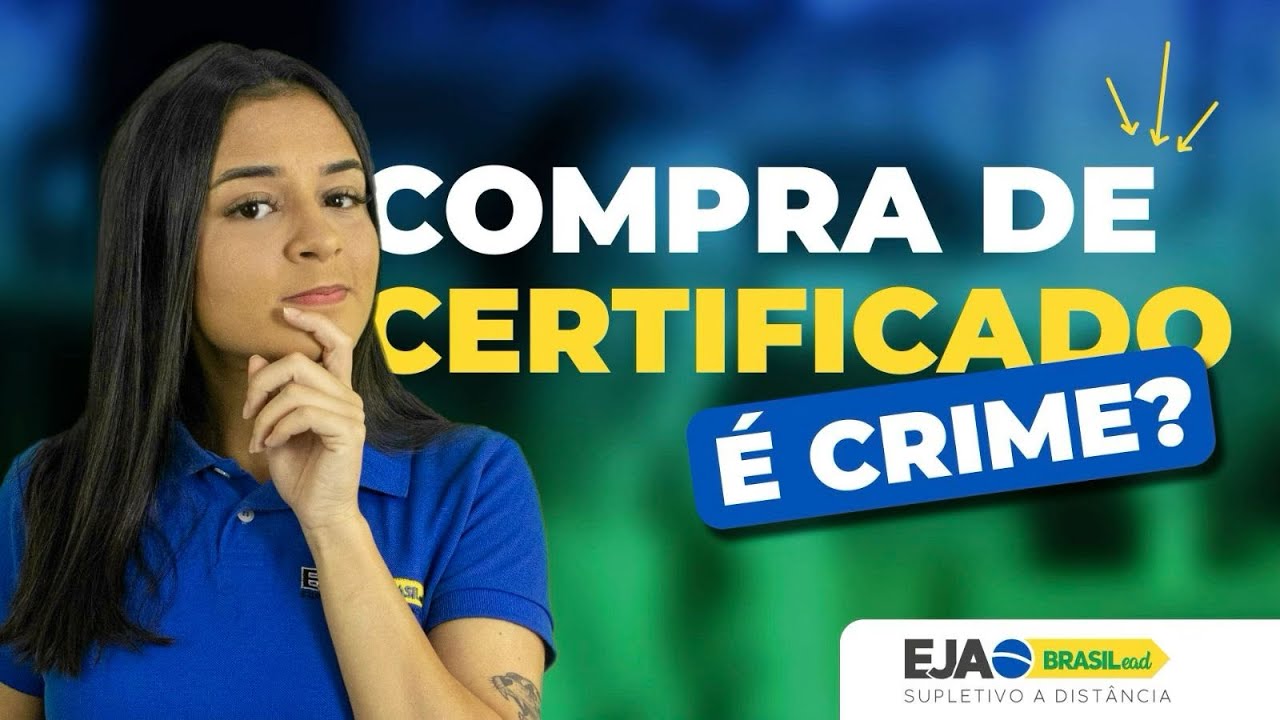 Posso COMPRAR o certificado do ensino médio?