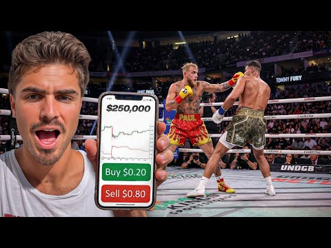 I Bet $250,000 on Jake Paul vs Anthony Joshua (FULL VLOG)
