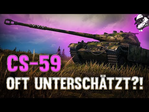 CS-59 oft unterschätzt? Eine echte Alternative zum T-54! [World of Tanks - Deutsch - Gameplay]