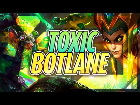 This was unexpectedly the most oppressive lane I could've asked for [Toxic Botlane]
