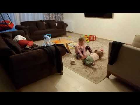 Cute Siblings Playing Together