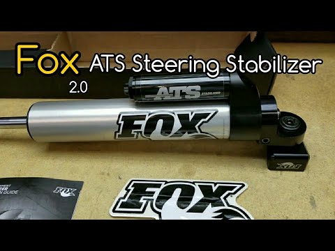 Fox 2.0 ATS Steering Stabilizer Dodge Ram 2008 & Up Unboxing