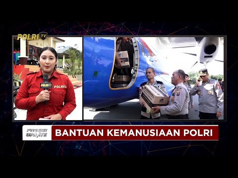 PRESISI UPDATE: LIVE REPORT - POLRI SERAHKAN BANTUAN KEPADA KORBAN BANJIR NAGEKEO NTT 16/09/25 16.00