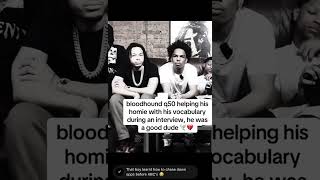Q50 bloodhound was smart 💯 #college #chicago #drill #beef #interview