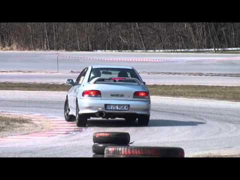 Frączek Paweł - Subaru Impreza - SuperOES 3 Runda  Tor Kielce 21-03-2015