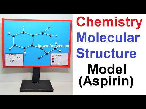 atomic structure 3d science project model ethene chemistry project howtofunda still model