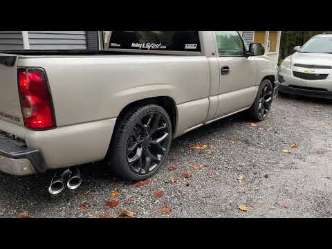 Silverado Btr cam with corsa exhaust.