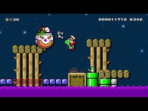 Secret of the Purple Flame by Reus 🍄 Super Mario Maker 2 ✹Switch✹ #awb
