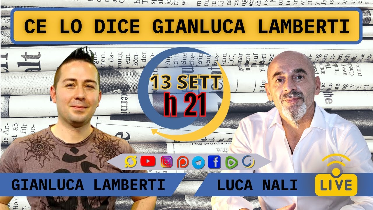 CE LO DICE GIANLUCA LAMBERTI - Gianluca Lamberti - Luca Nali