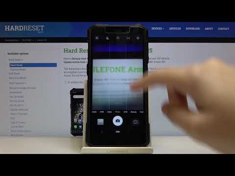How to Enable Camera Gridlines on ULEFONE Armor X5?