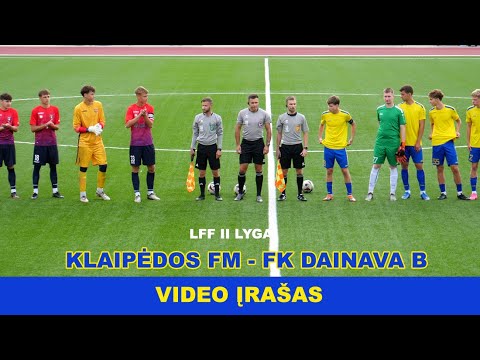 Klaipėdos FM - Alytaus FK DAINAVA B 4-3 (1-2) [RUNGTYNĖS]