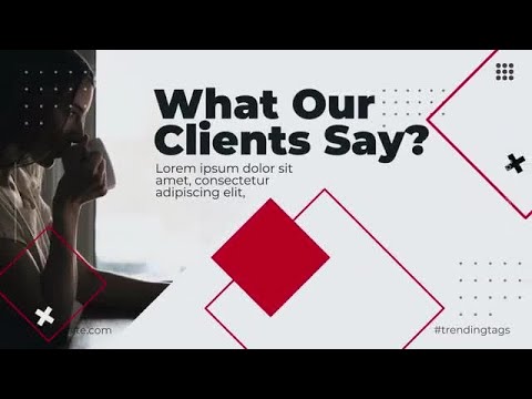 Modern Slideshow DaVinci Resolve Templates