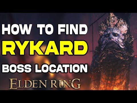 How to Find RYKARD Lord of Blasphemy in Elden Ring | Rykard Location Guide! Boss Location Guide!