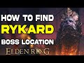 How To Find RYKARD Lord Of Blasphemy In Elden Ring Rykard Location Guide Boss Location Guide