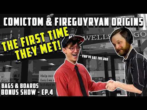 ComicTom Met FireGuyRyan During a Job Interview?? // Bonus Show #4 - Bags & Boards Podcast