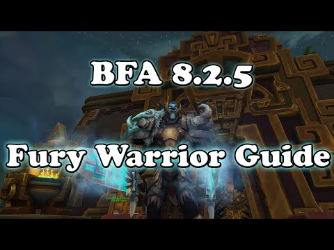 Patch 8.2.5 Fury Warrior DPS Guide