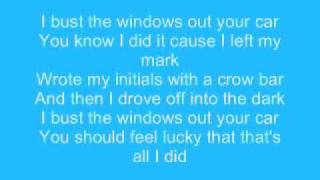 Jazmine Sullivan - I'll Bust Your Windows Out Your Car (Lyrics)