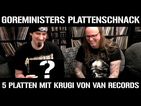 Goreministers Plattenschnack #9 - 5 Platten mit Krugi von Ván Records