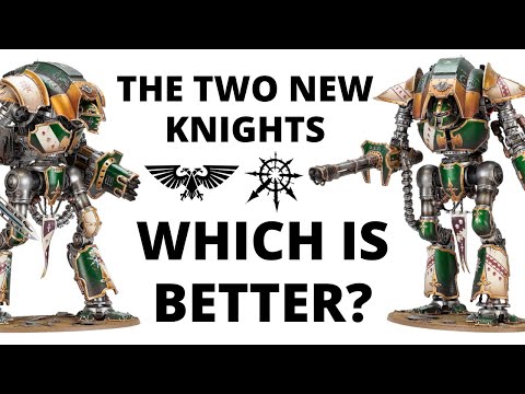 Cerastus Knight Castigator + Acheron - How Strong Are they In Game? Imperial and Chaos Knights Units