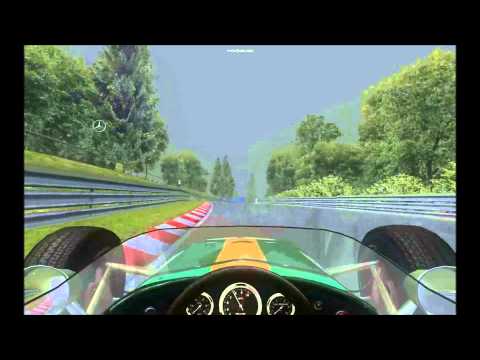 rFactor: Formula 1 1967 at Nürburgring Nordschleife wet - Sir Jack Brabham tribute