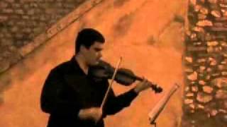 Giulio Menichelli suona Bach Double del Tempo di Borea della 1° Partita