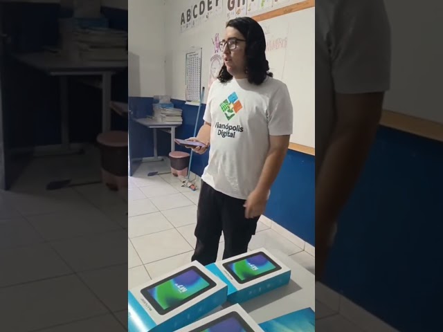 Vianópolis Digital - Educação Digital para alunos do 4°ano, escola Antônio de Souza Lobo Sobrinho.