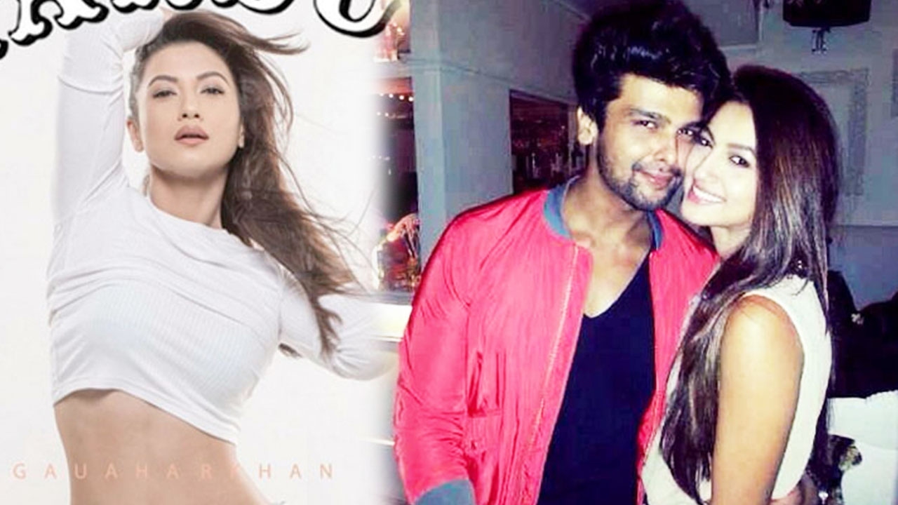Kushal Tandon Can't Resist Ex Girlfriend Gauahar Khan In This Picture!